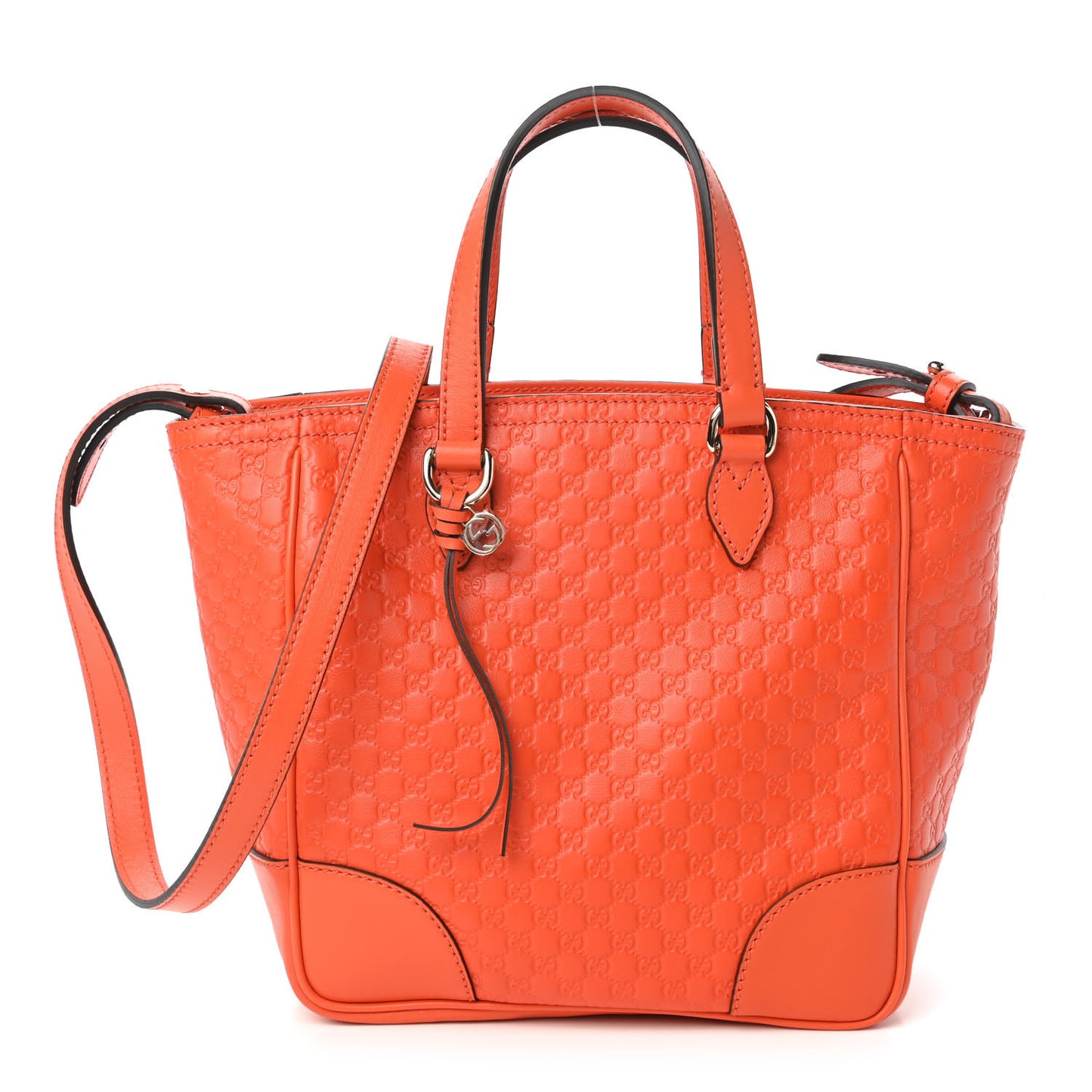 Microguccissima Small Bree Tote Sun Orange