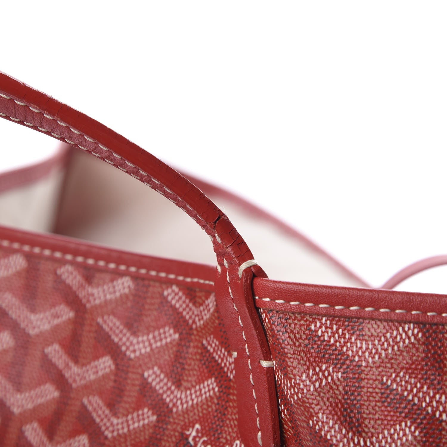 Goyard Goyardine Saint Louis PM Red 16 of 18
