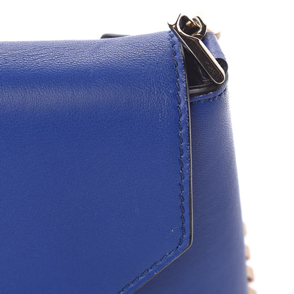 Givenchy Lambskin Medium Shark Lock Envelope Shoulder Bag Blue 15 of 15