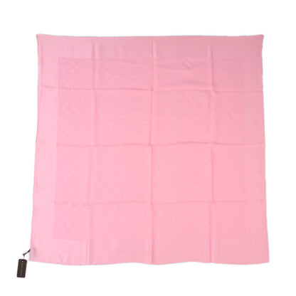 Louis Vuitton Silk Monogram Monaco Scarf Rose 2 of 7