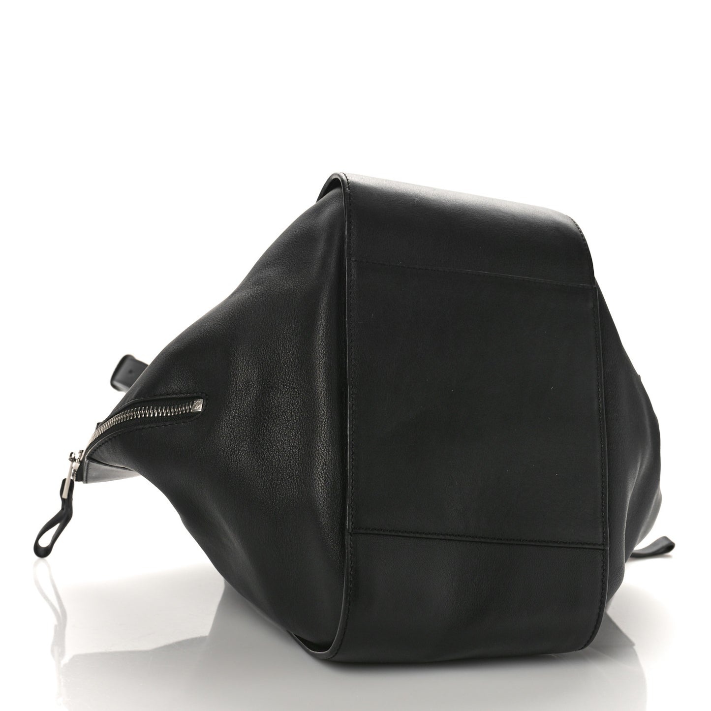 Calfskin Small Hammock Shoulder Bag Black
