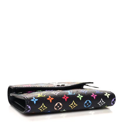 Louis Vuitton LV X TM Monogram Multicolor Victorine Wallet Black 4 of 8