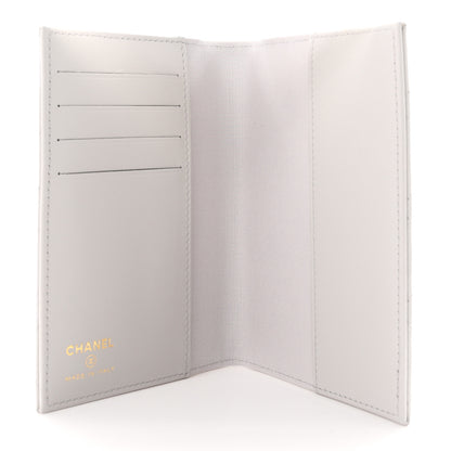 Chanel Caviar Quilted CC Passport Holder Grey 5 of 7