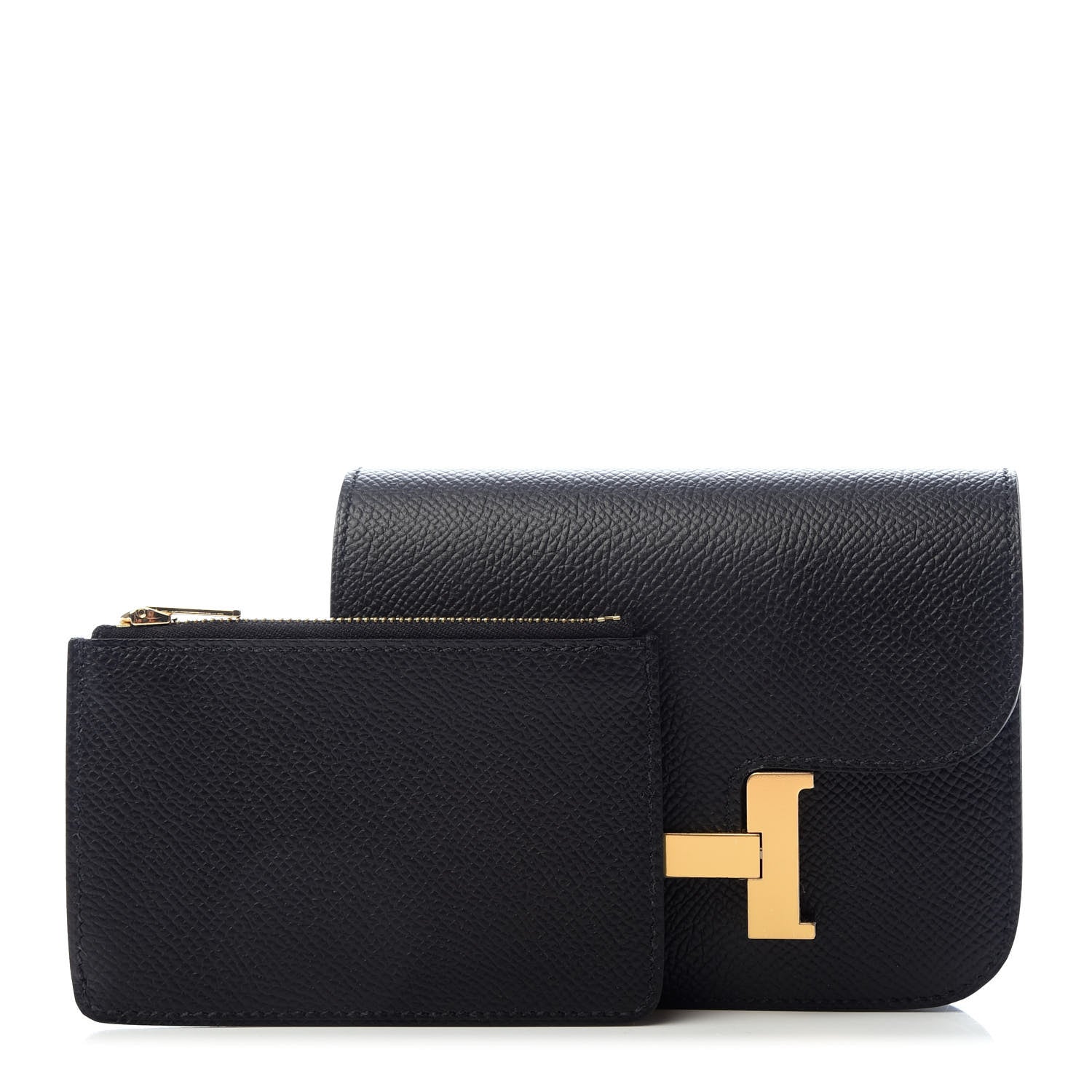 Hermes Epsom Constance Slim Wallet Black 5 of 7
