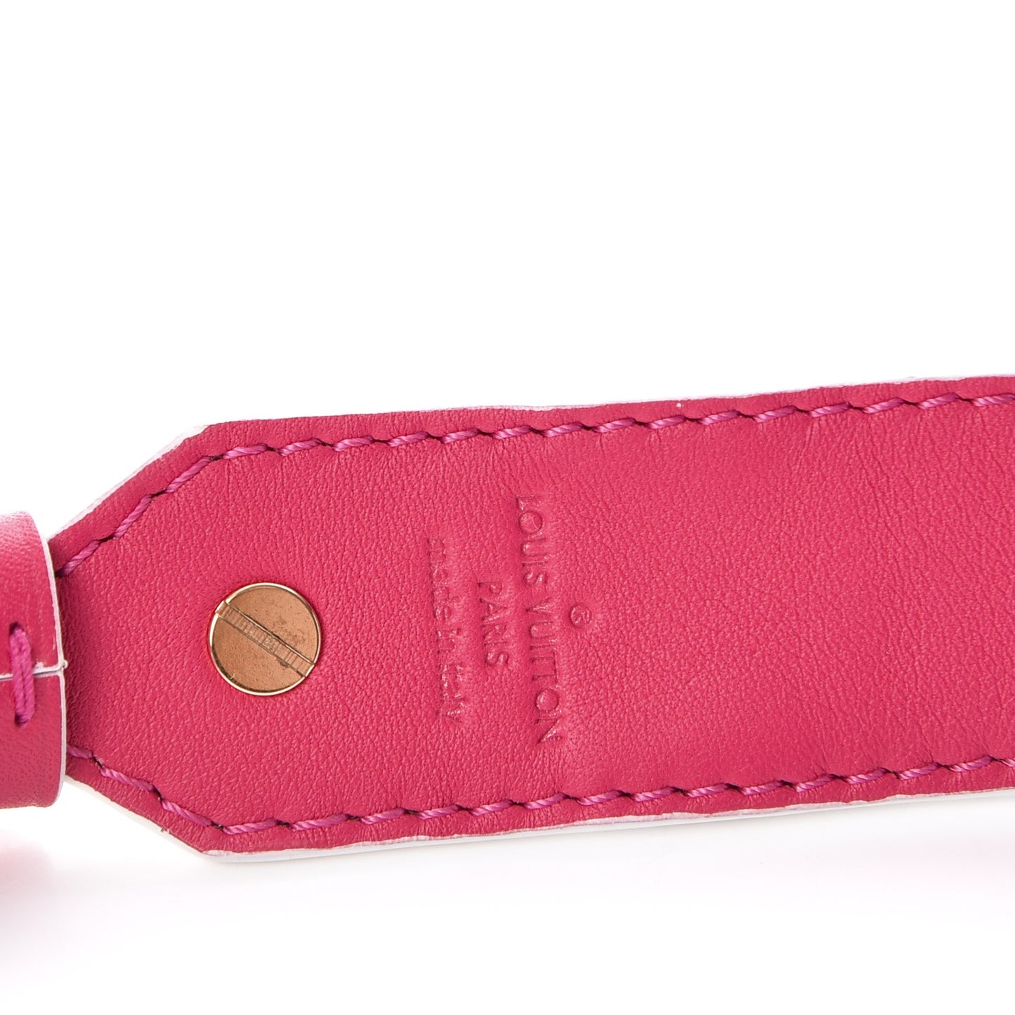 Monogram Bandouliere Shoulder Strap XL Hot Pink