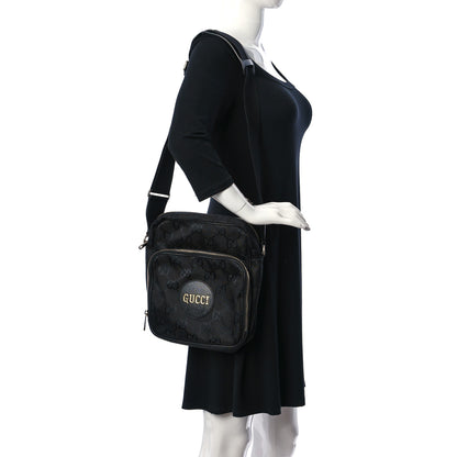 Gucci Econyl Nylon Monogram Off The Grid Messenger Black 2 of 12