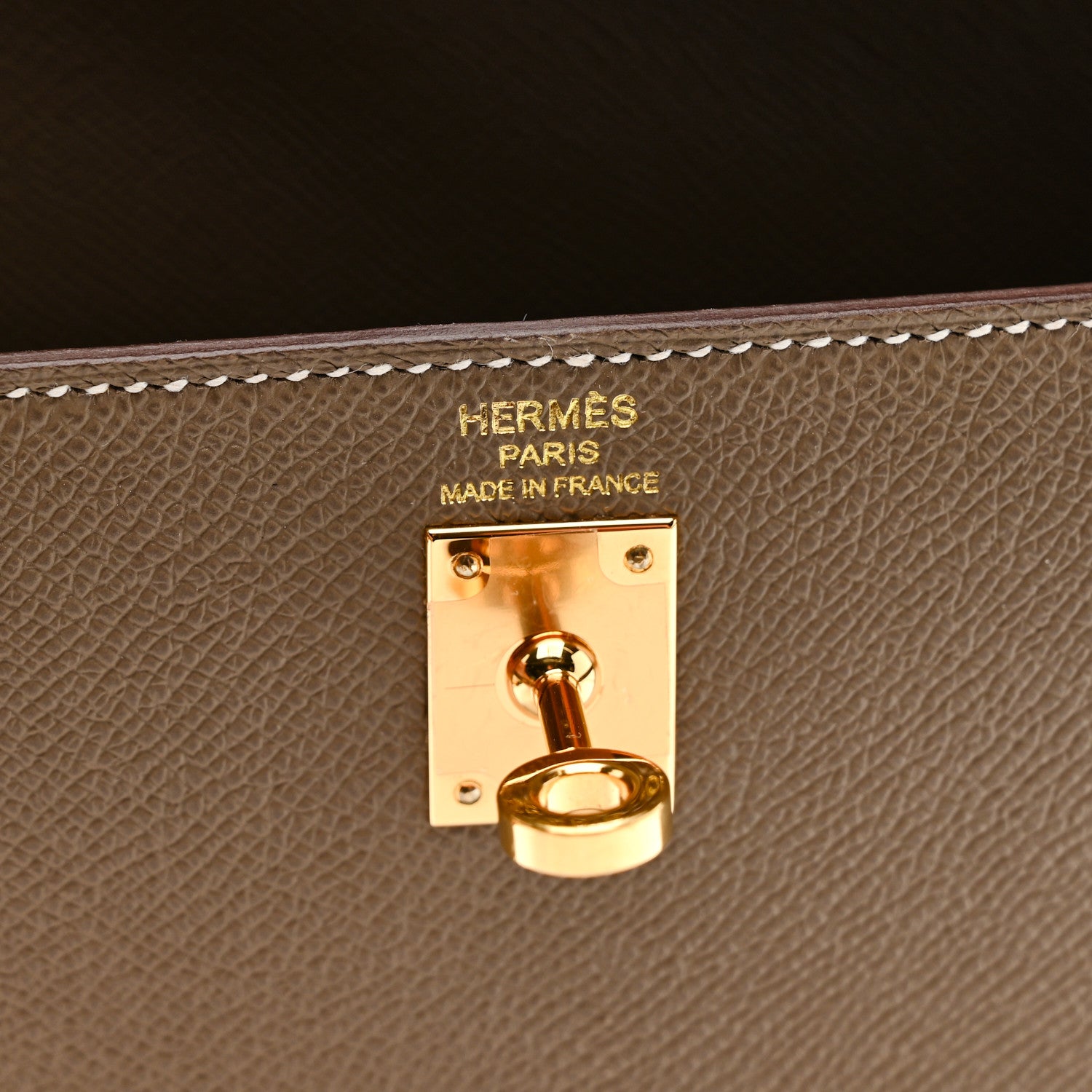 Hermes Epsom Kelly Sellier 25 Etoupe 6 of 11