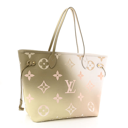 Louis Vuitton Monogram Giant Spring In The City Neverfull MM Sunset Kaki 3 of 10