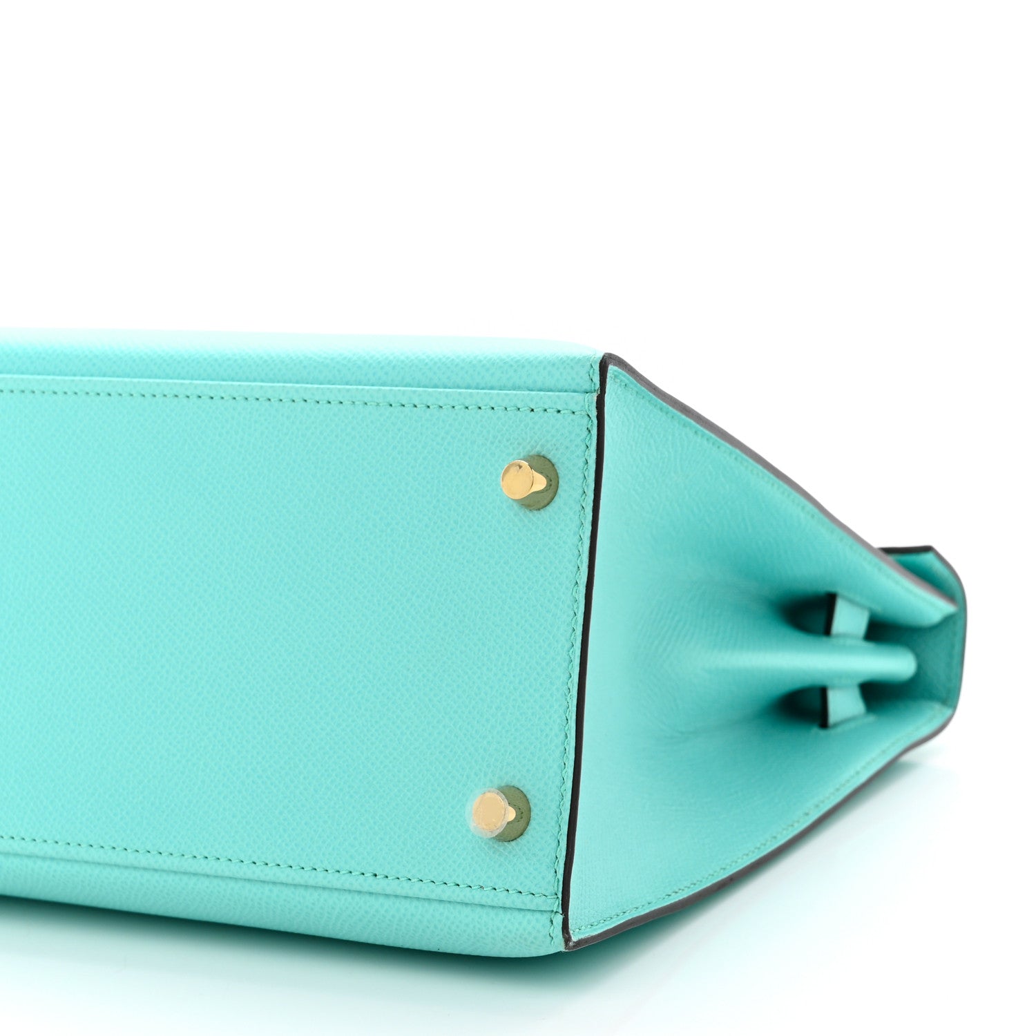 Hermes Epsom Kelly Sellier 28 Bleu Atoll 10 of 10