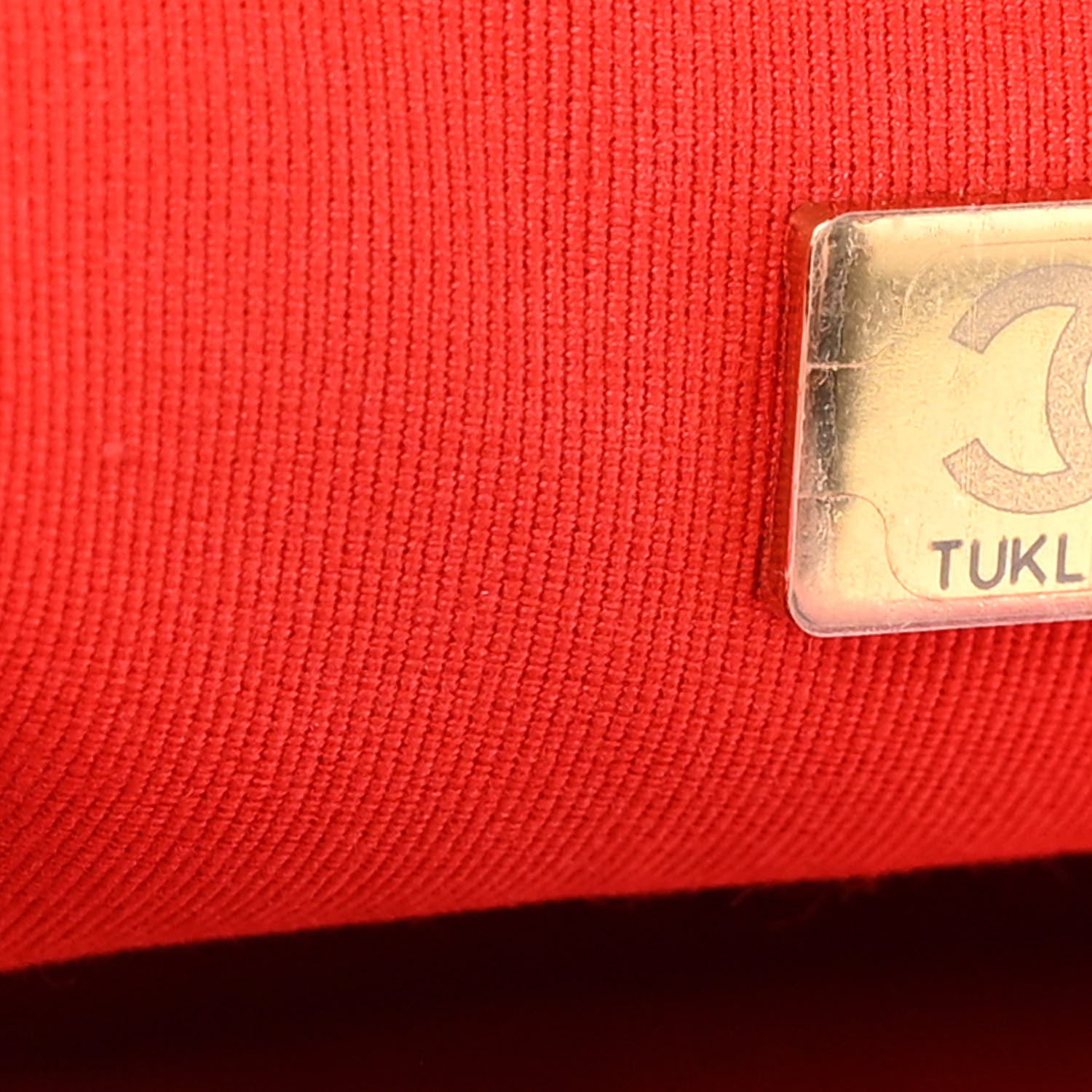 Chanel Tweed Quilted Medium Chanel 19 Flap Red White 7 of 10