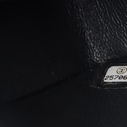 Chanel Caviar Quilted Mini Rectangular Flap Dark Grey 7 of 8