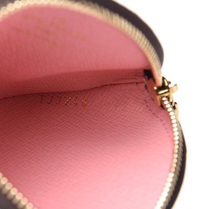 Louis Vuitton Monogram 2020 Christmas Animation Swing Ride Round Coin Purse Pink Poppy 7 of 8