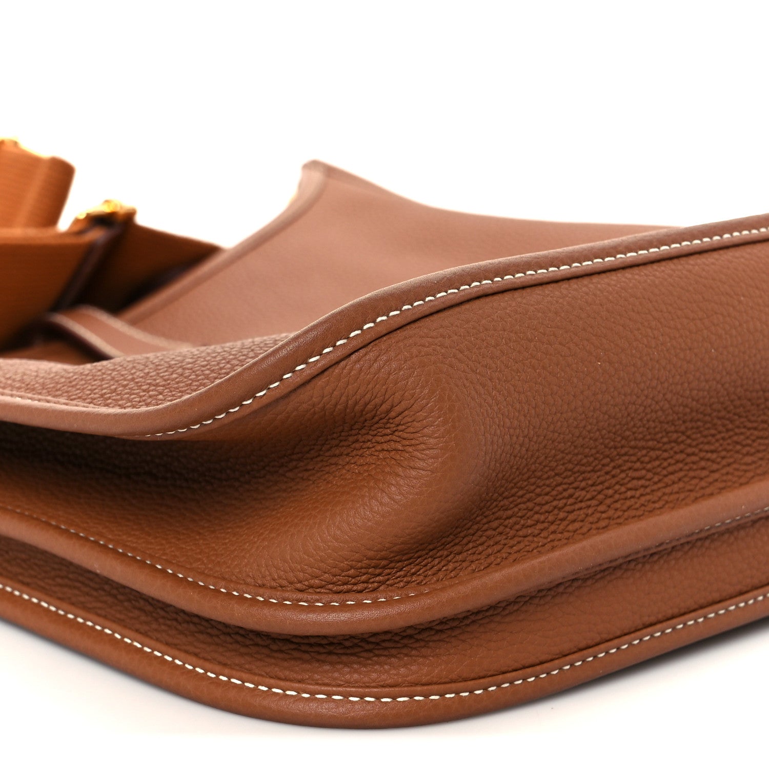 Hermes Taurillon Clemence Evelyne III PM Gold 10 of 12