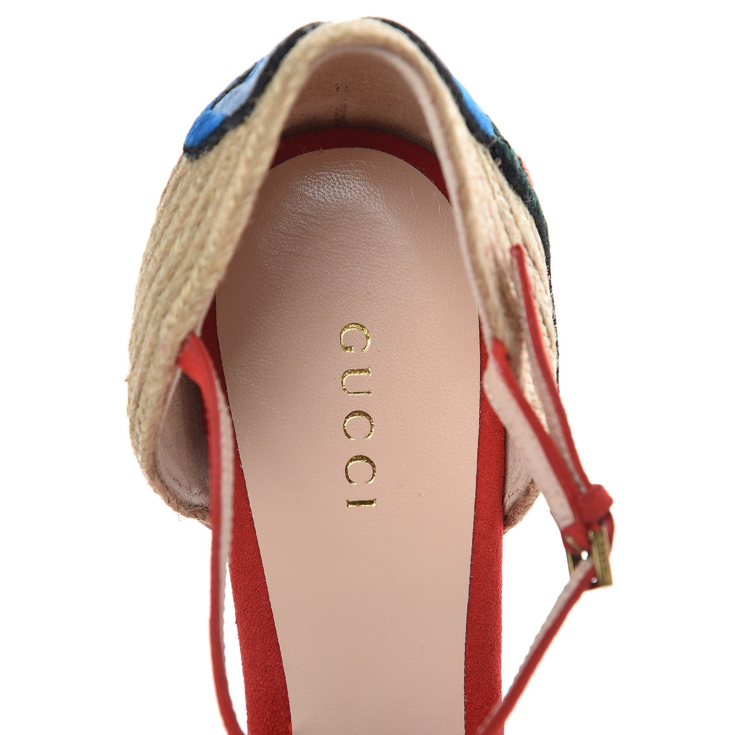 Kid Scamosciato Ophelia Espadrille Platform Wedge Sandals 37 Hibiscus Rd