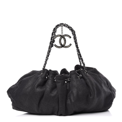 Chanel Jersey Melrose Cabas Black 1 of 10