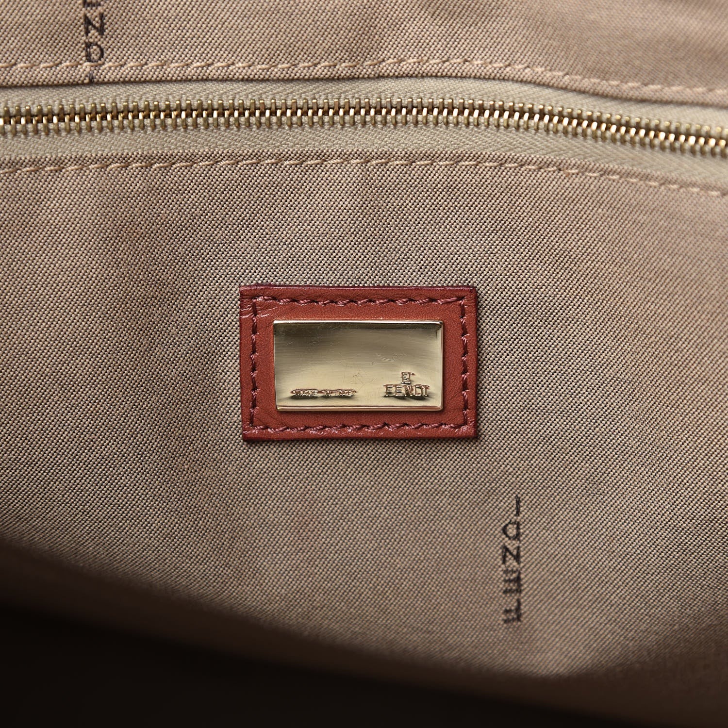 Fendi Vitello Acqua Large Twins Tote Pompei 8 of 11