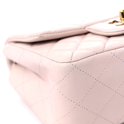 Chanel Lambskin Quilted Mini Square Flap Light Pink 8 of 17