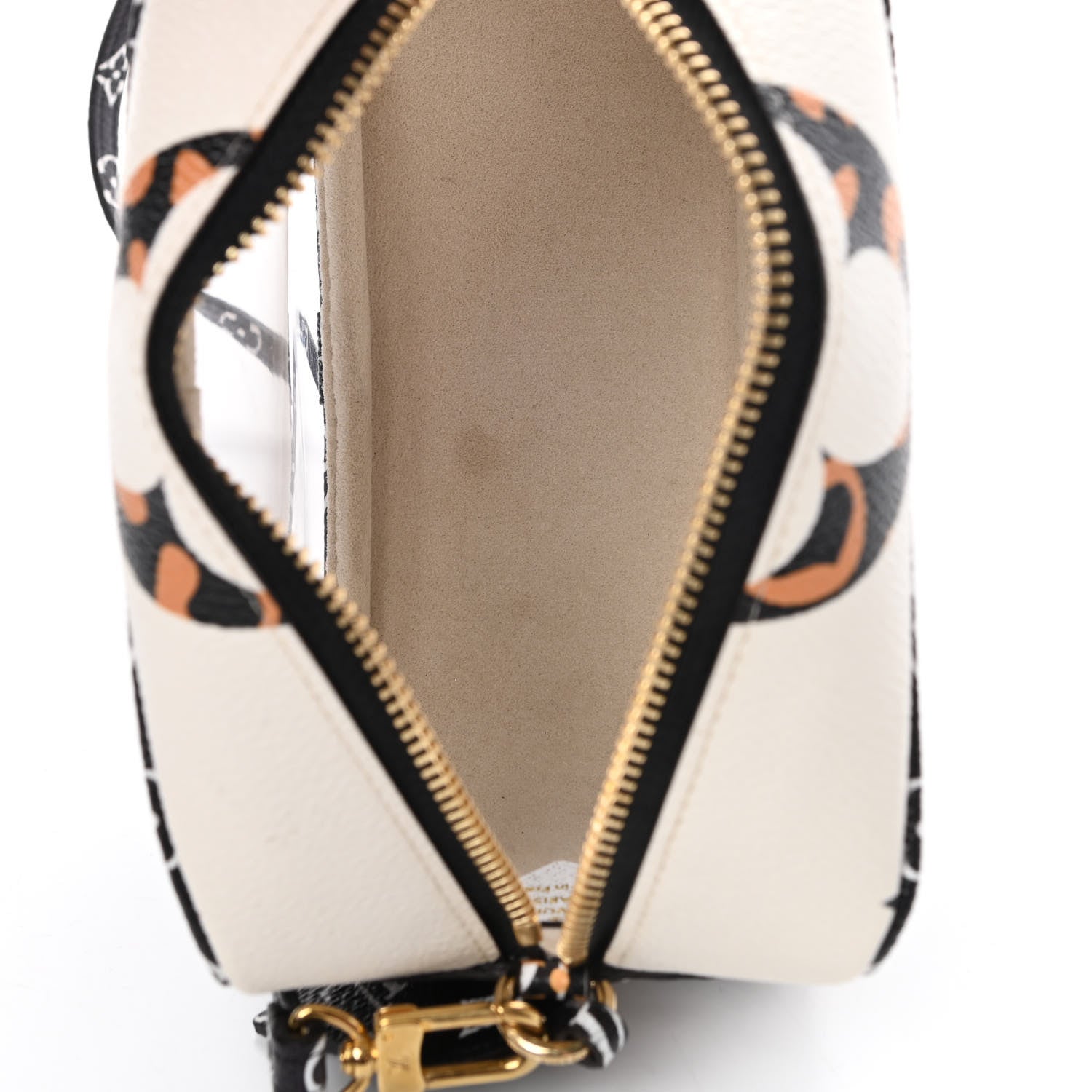 Louis Vuitton Monogram Giant Jungle Beach Pouch Ivory 5 of 10