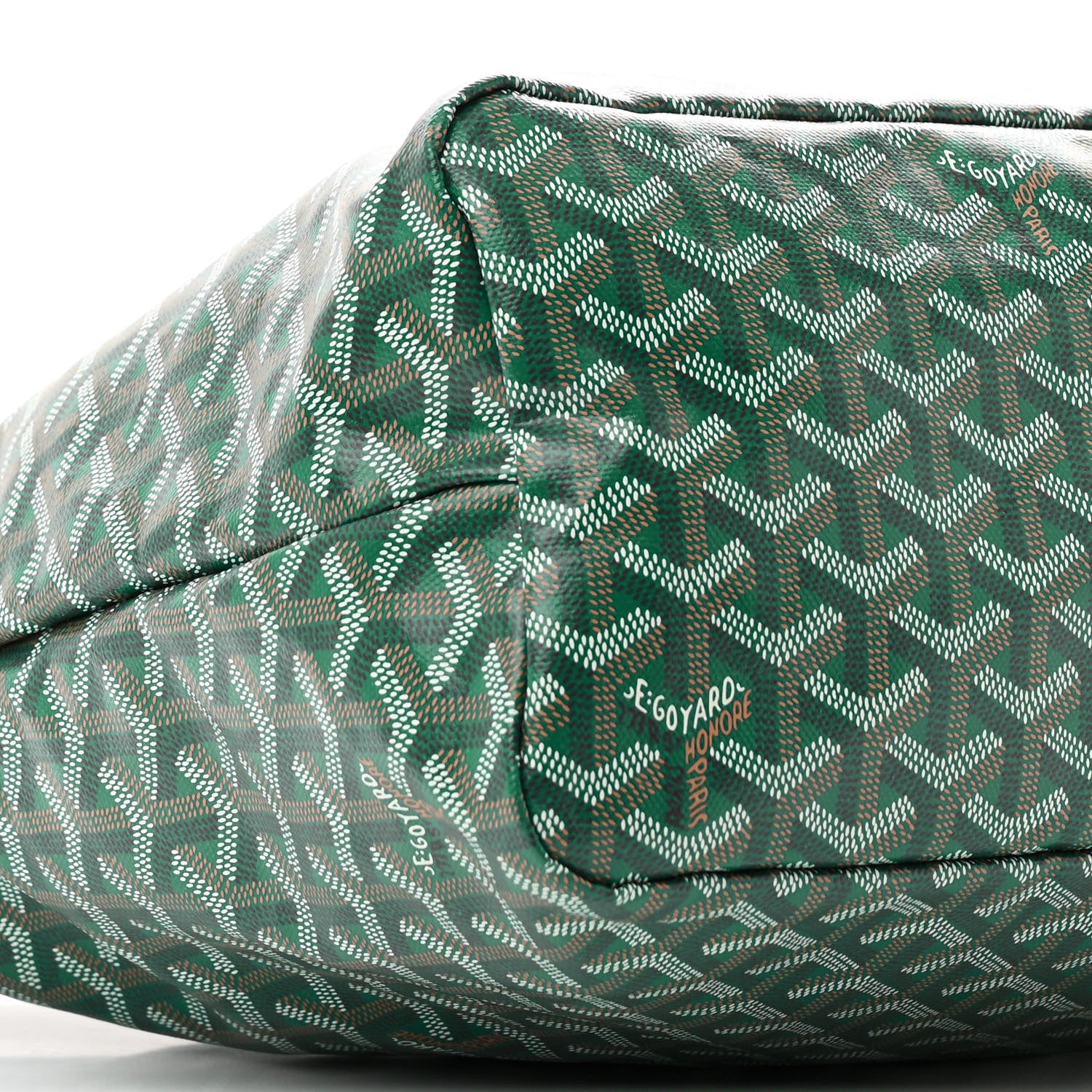 Goyard Goyardine Boheme Hobo Green 8 of 9