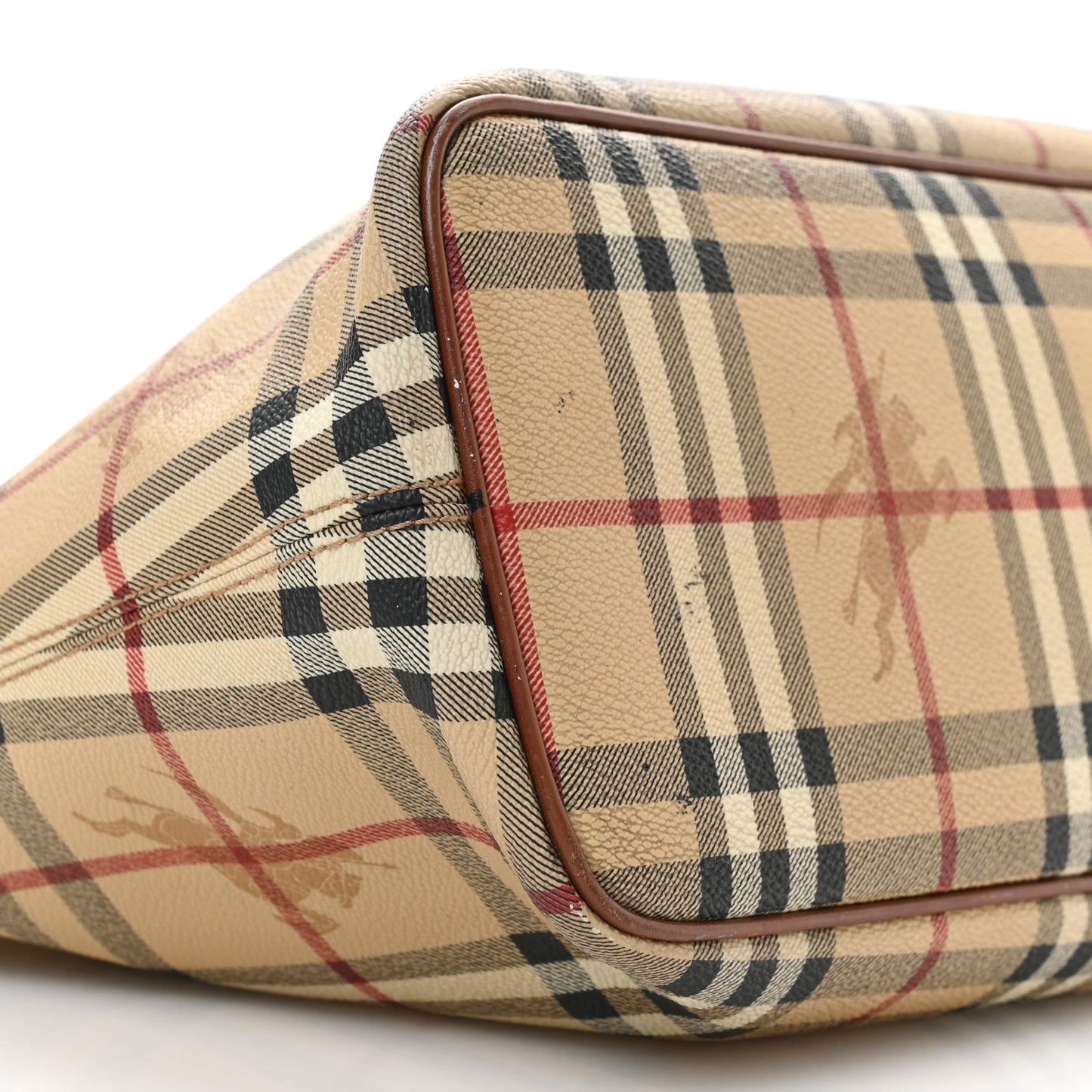 Haymarket Check Tote Brown