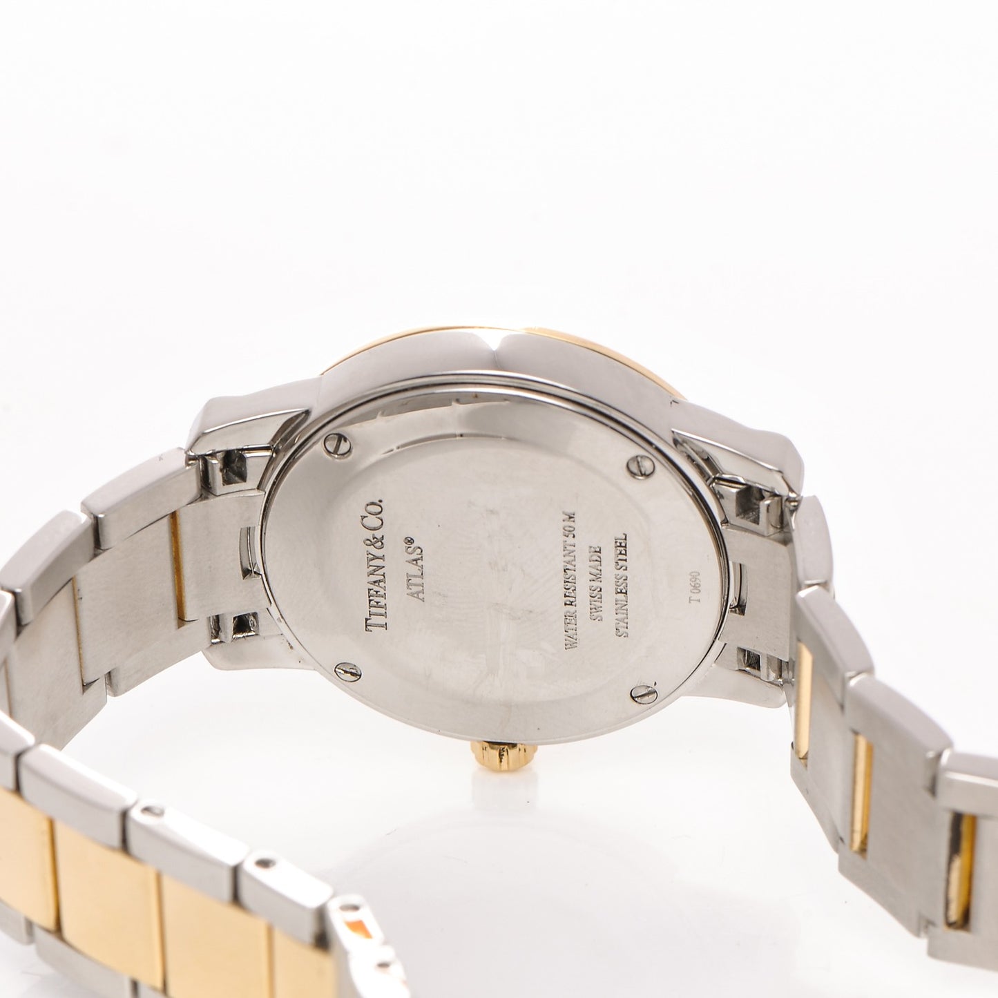 Stainless Steel 18K Rose Gold 29mm Atlas 2-Hand Quartz Watch
