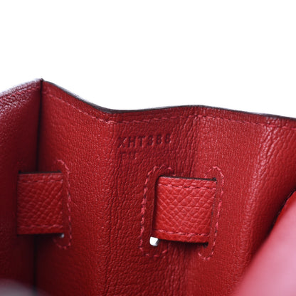 Hermes Epsom Kelly Sellier 32 Rouge Casaque 13 of 37