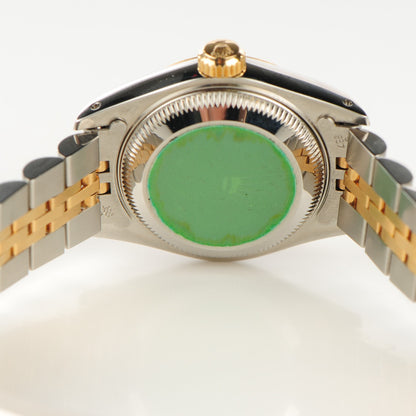 Rolex Stainless Steel 18K Yellow Gold 26mm Oyster Perpetual Datejust Watch Champagne 69173 4 of 7