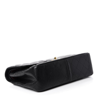 Chanel Caviar Quilted Jumbo Double Flap Black 4 of 11