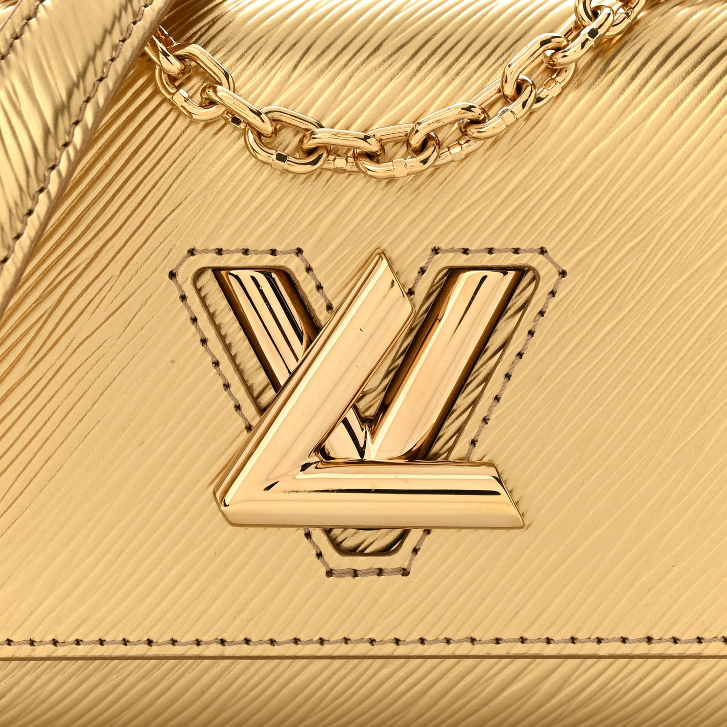 Epi Twist Shoulder Bag Mini Gold