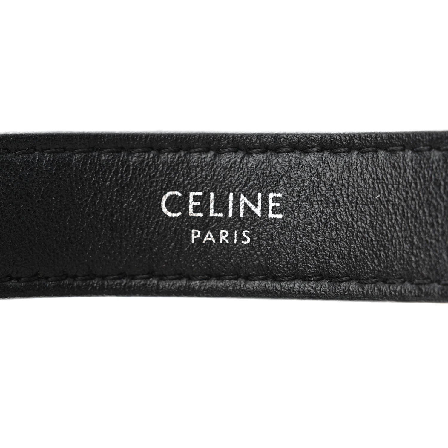 Celine Velvet Strass Triomphe Ava Shoulder Bag Black 6 of 10