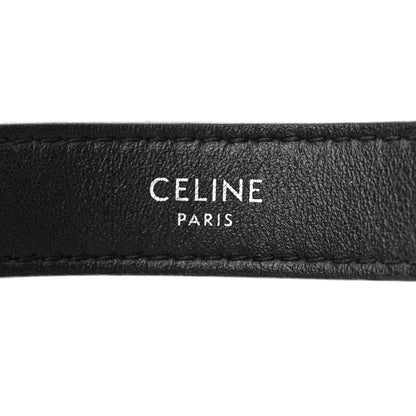 Celine Velvet Strass Triomphe Ava Shoulder Bag Black 6 of 10