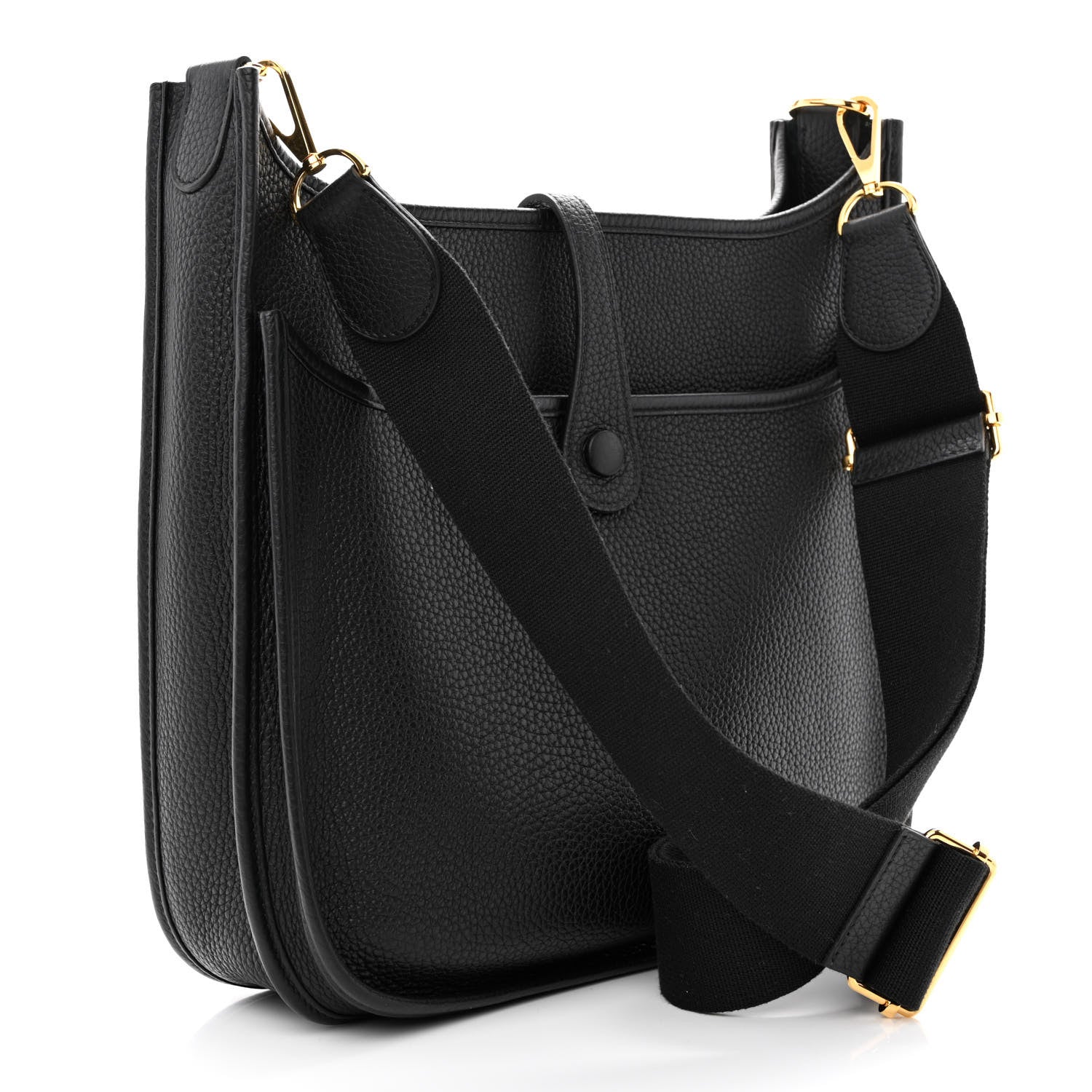 Hermes Taurillon Clemence Evelyne III PM Black 3 of 11