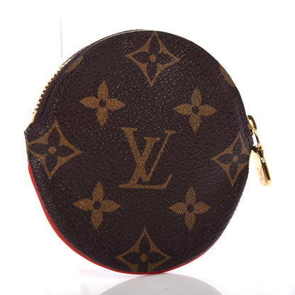Louis Vuitton Monogram 2020 Christmas Animation Bumper Cars Round Coin Purse Coquelicot 3 of 8