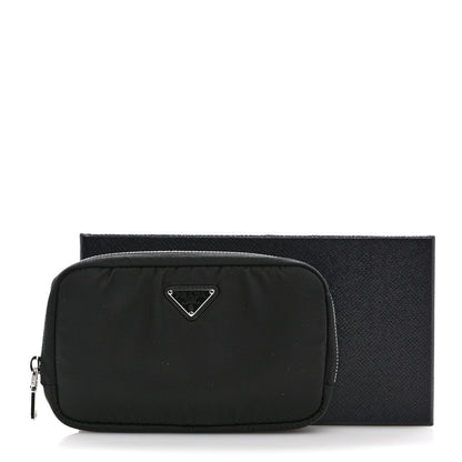 Prada Nylon Vela Cosmetic Pouch Black 9 of 9