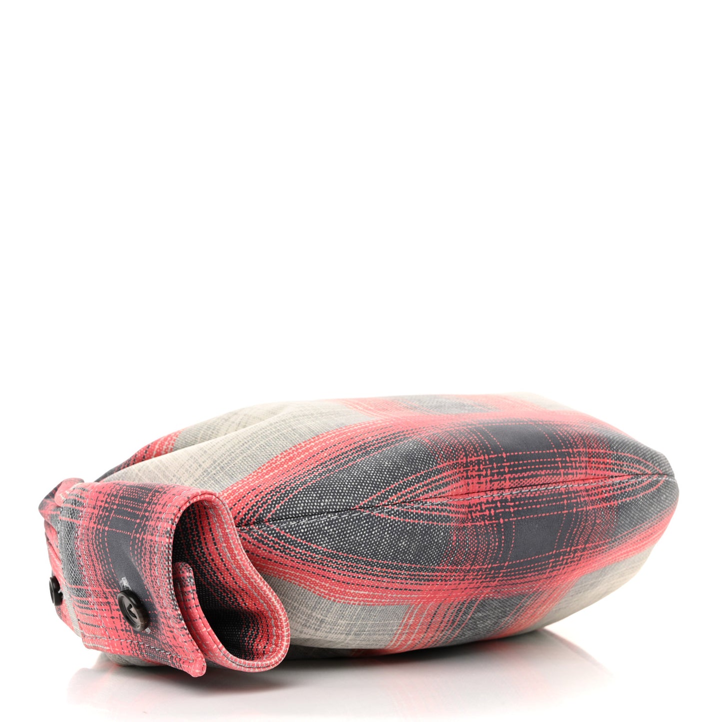 Nappa Tartan Shirt Effect Mini Jodie Grey Red