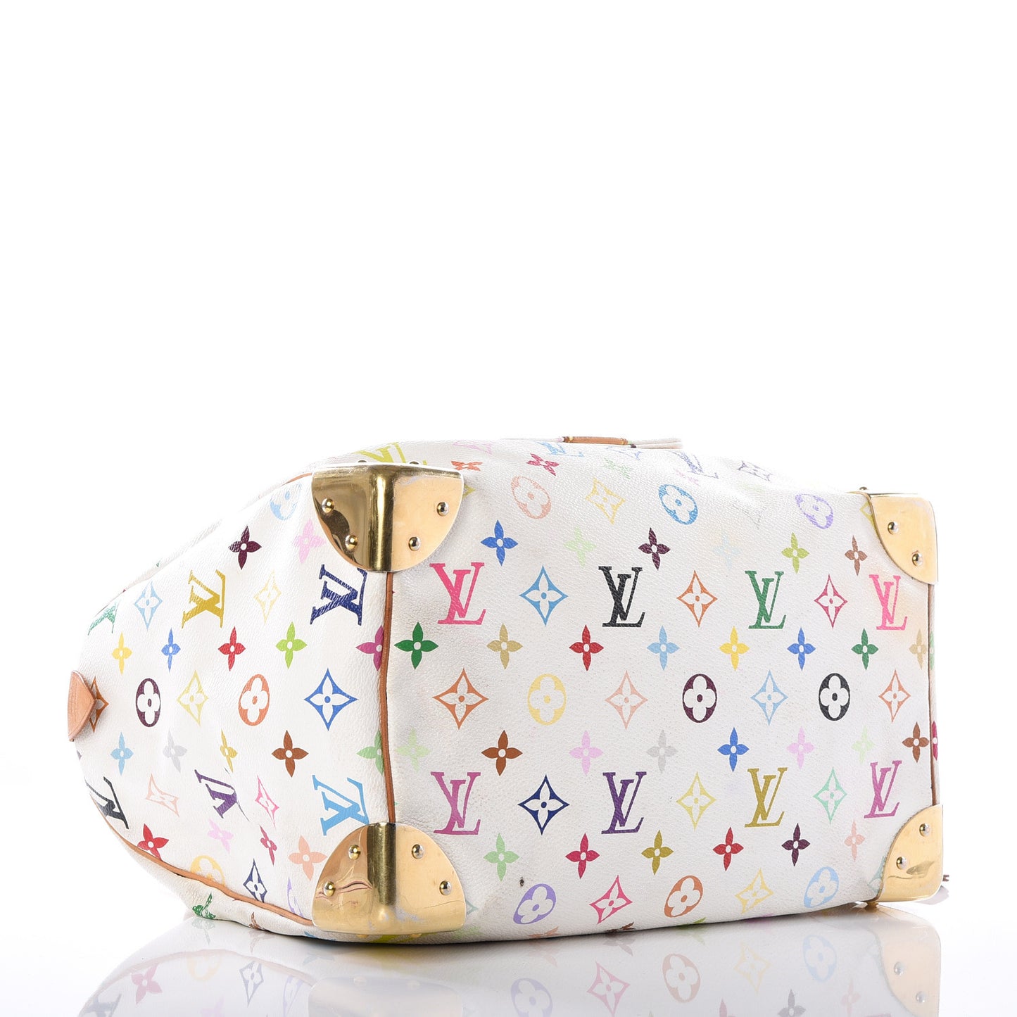 Monogram Multicolor Speedy 30 White