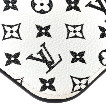 Louis Vuitton Monogram Giant Neverfull MM GM Pochette White 9 of 10