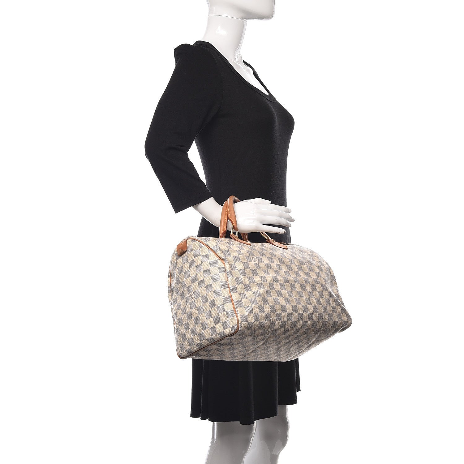Louis Vuitton Damier Azur Speedy 35 2 of 18