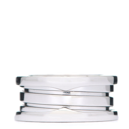 Bulgari 18K White Gold B.Zero1 Three-Band Ring 51 5.75 3 of 6