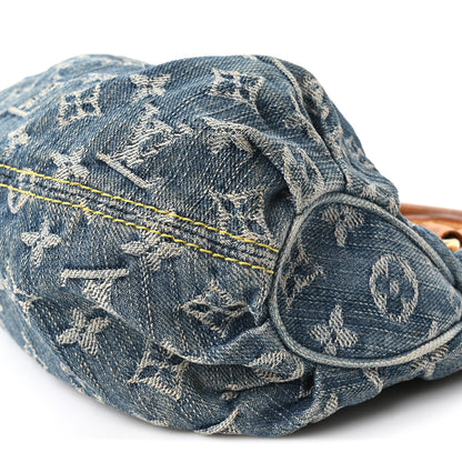 Louis Vuitton Monogram Denim Pleaty Blue 8 of 8