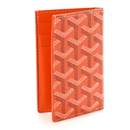 Goyard Goyardine Saint Pierre Card Holder Orange 3 of 9