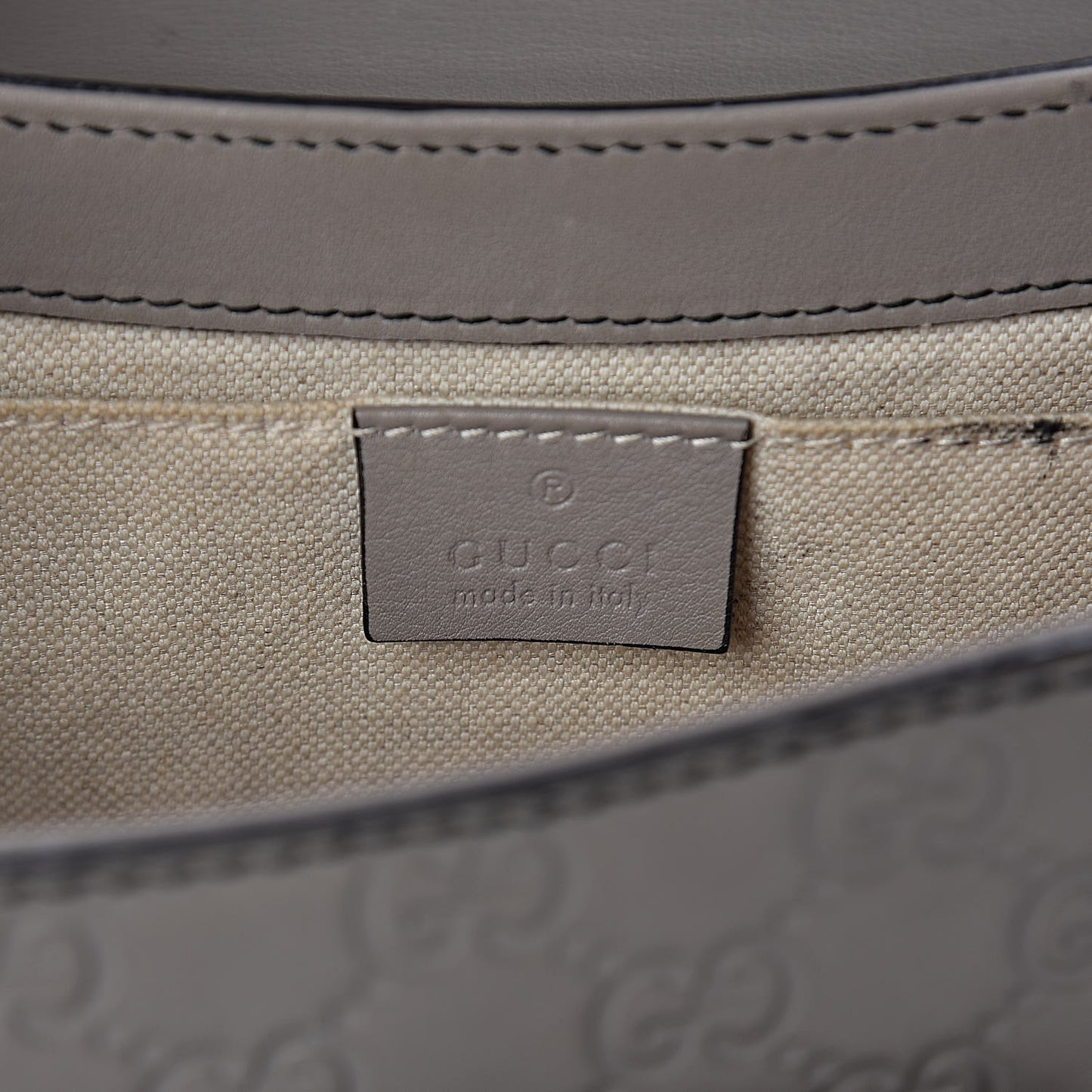 Soft Guccissima Medium Emily Chain Shoulder Bag Storm Grey