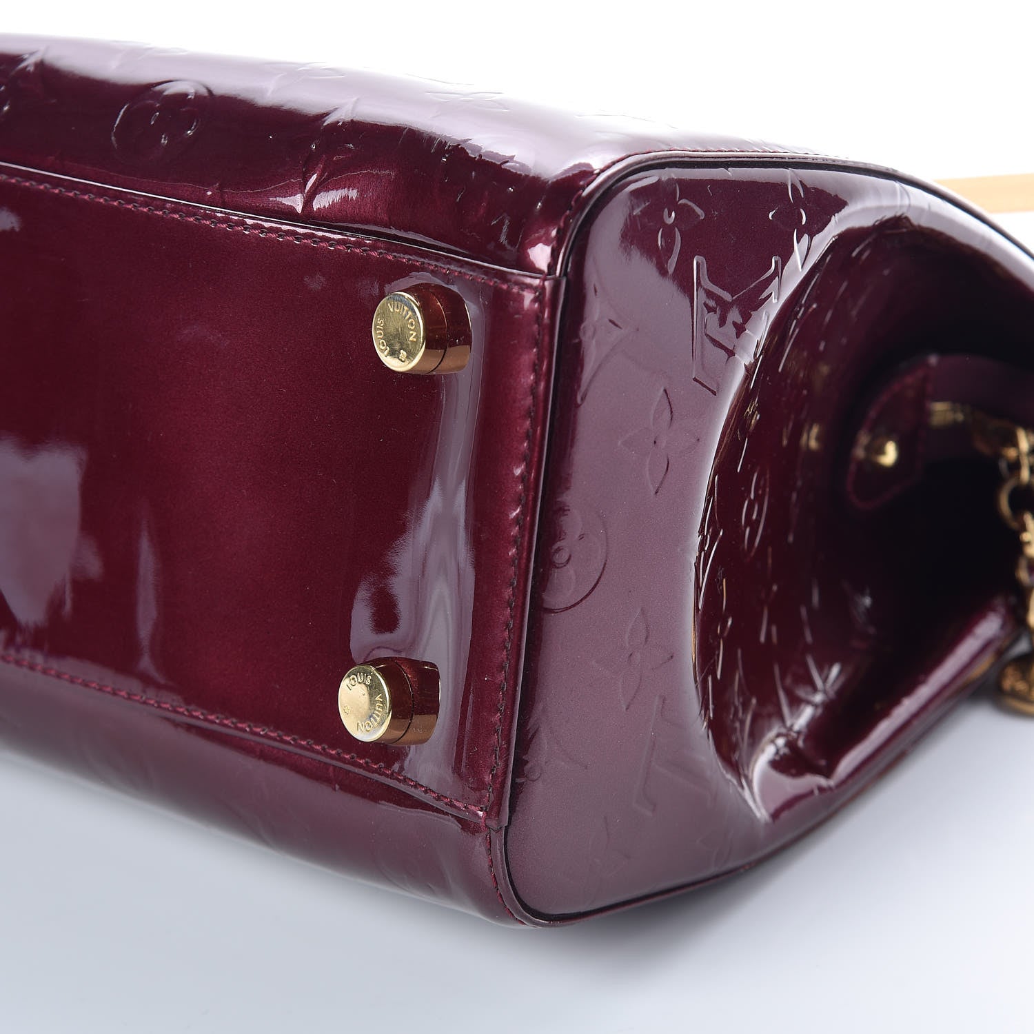 Louis Vuitton Vernis Brea GM Rouge Fauviste 7 of 11