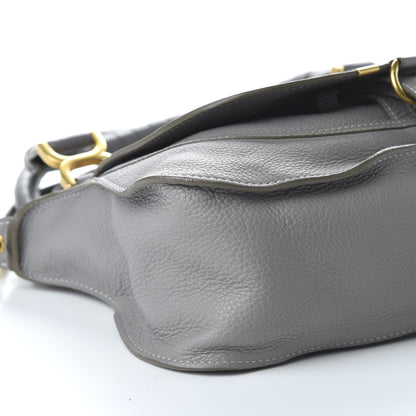 Chloe Calfskin Medium Marcie Satchel Cashmere Grey 7 of 12