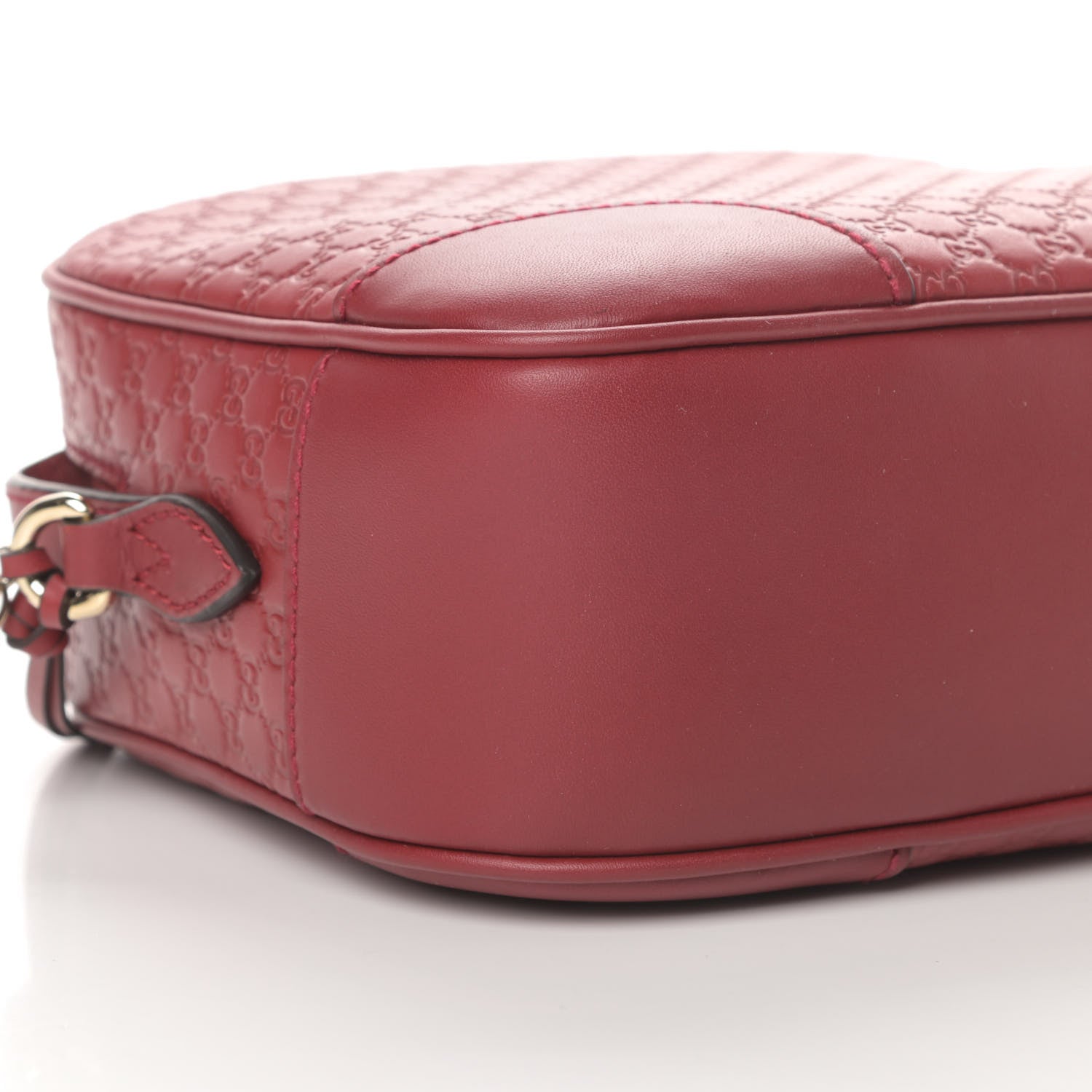 Gucci Microguccissima Mini Bree Messenger Bag Red 10 of 12