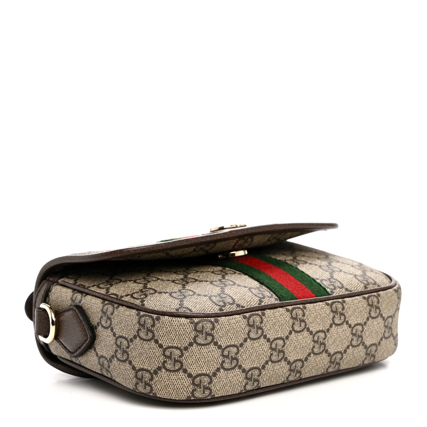 Gucci GG Supreme Monogram Textured Dollar Calfskin Small Ophidia