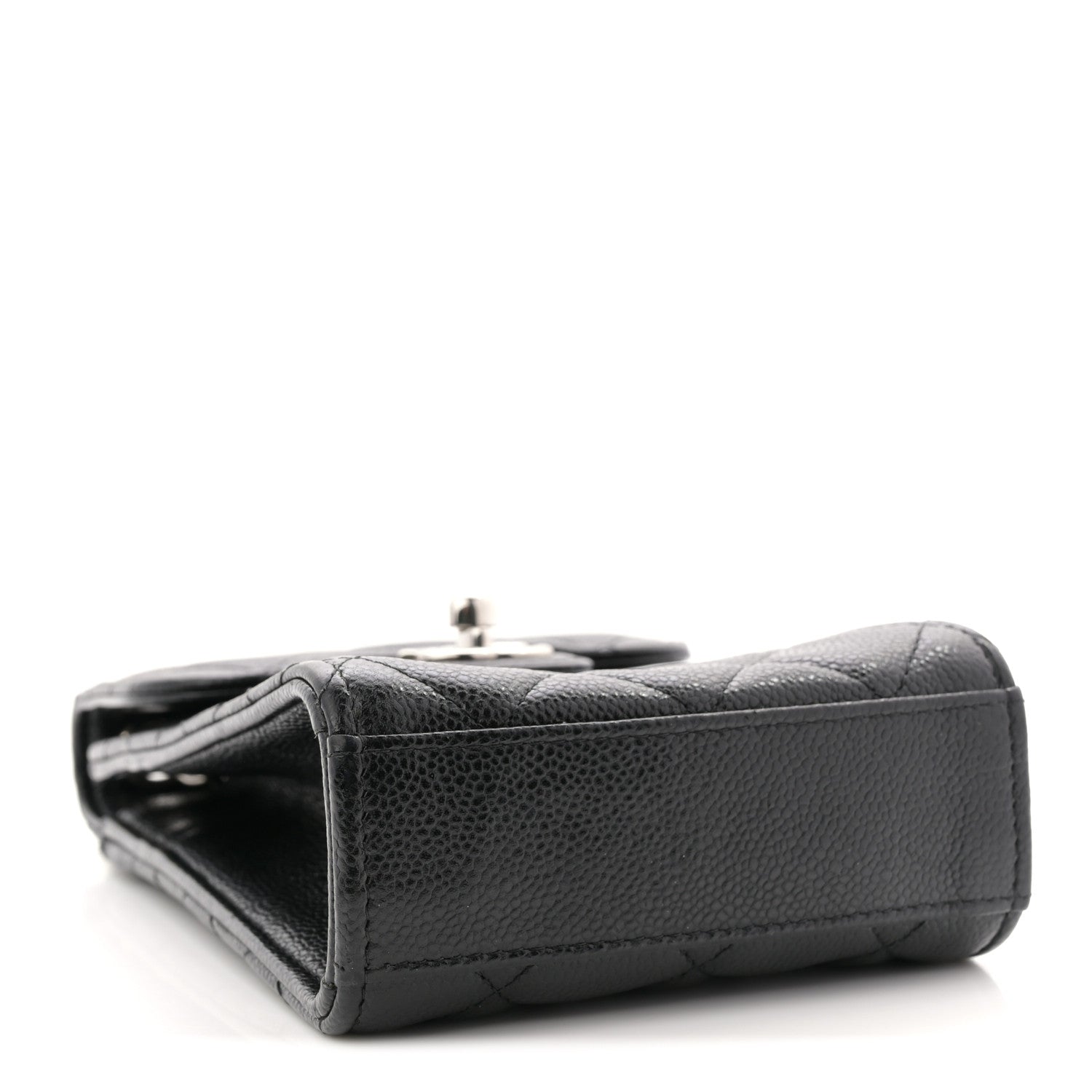 Chanel Caviar Quilted Classic Phone Holder Black 4 of 11