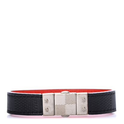 Louis Vuitton Damier Graphite Check It Reversible Bracelet 19 Magma 1 of 4