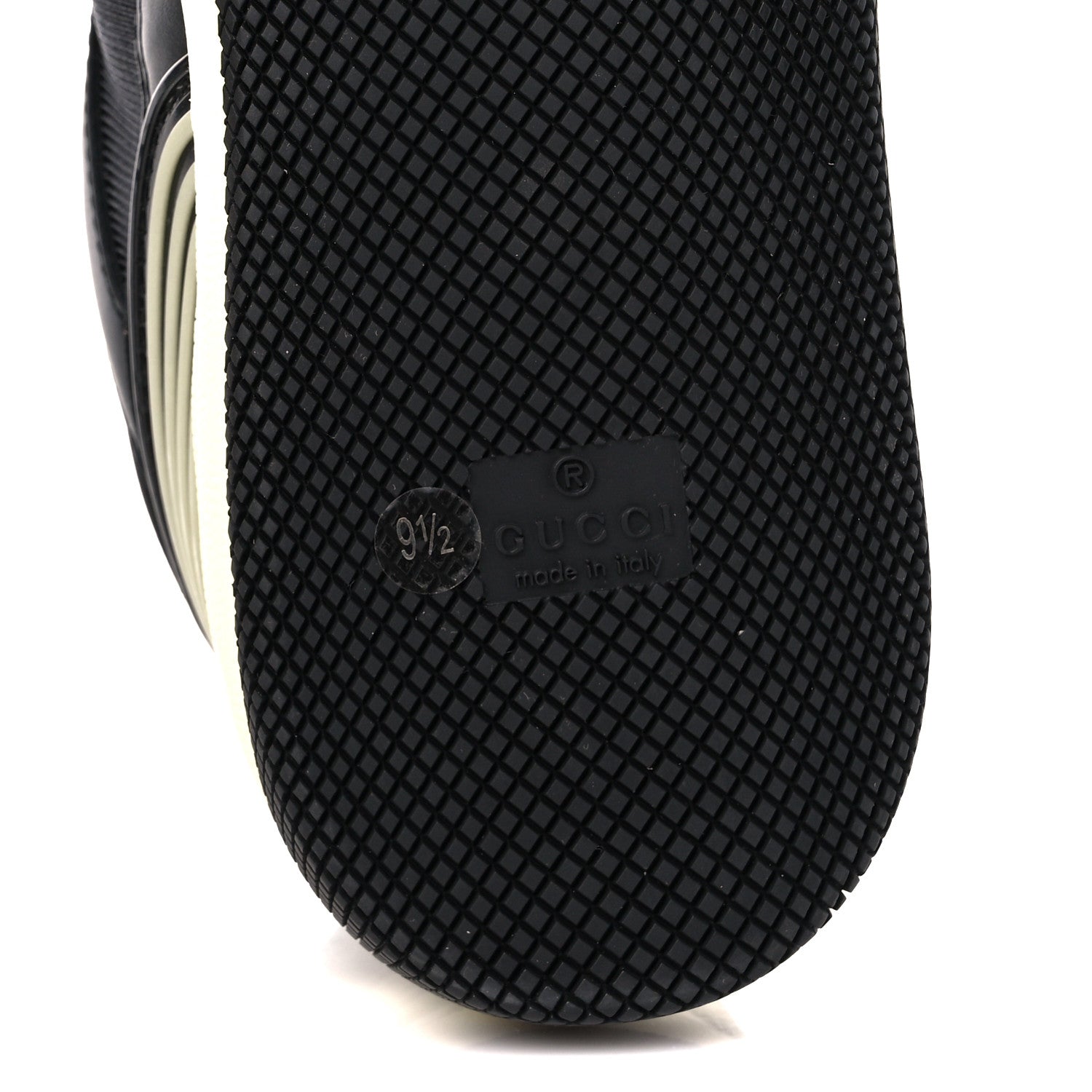 Gucci Demetra Glow in the Dark Mens Basket Low Top Sneakers 9.5 Black 7 of 10