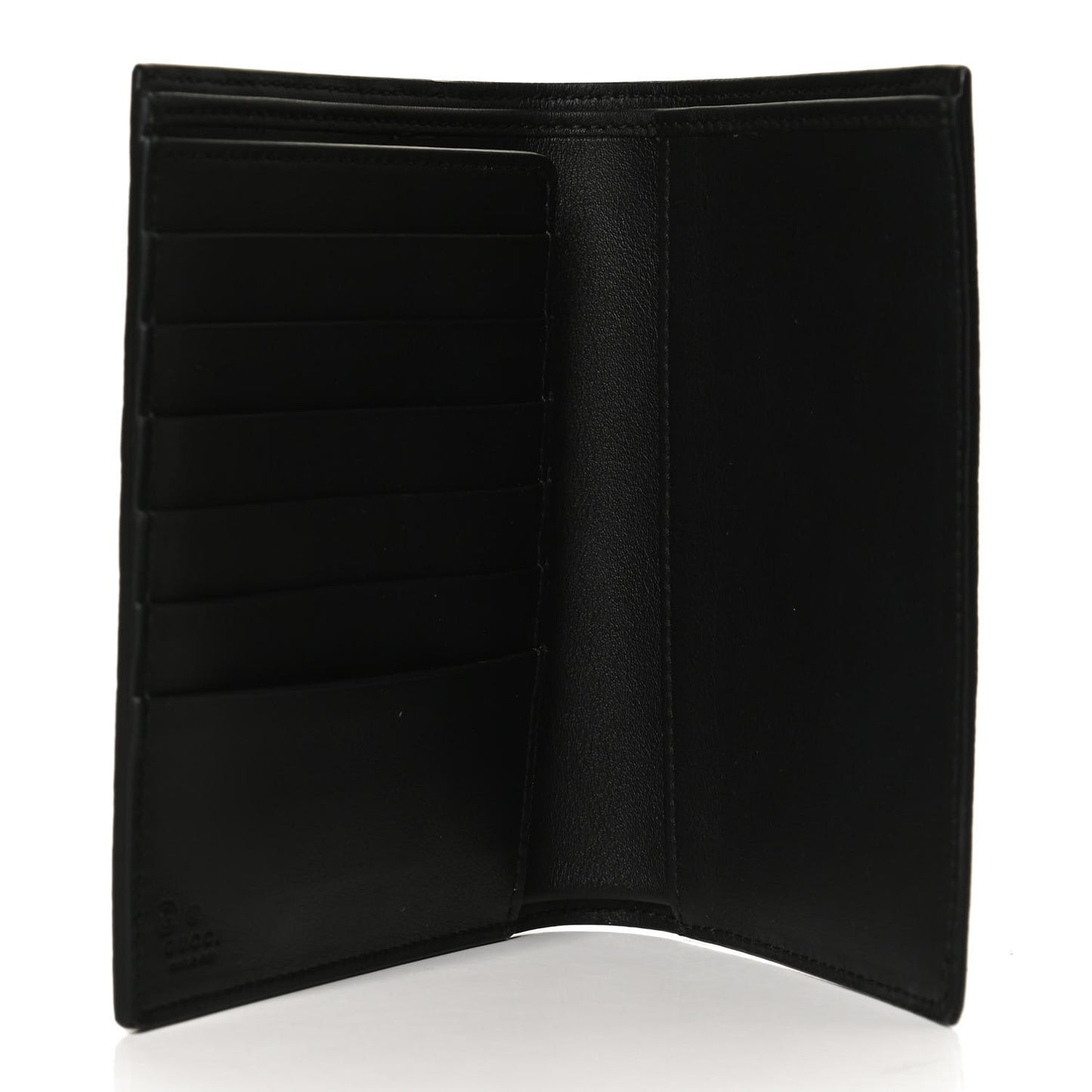 Microguccissima Passport Case Black